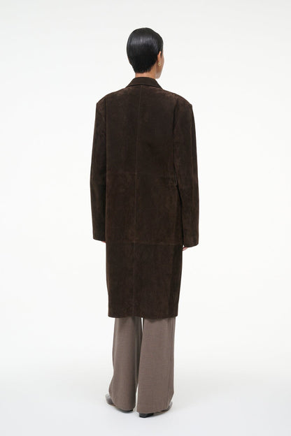 Sabine Suede Jacket Espresso | STAUD Trusted
