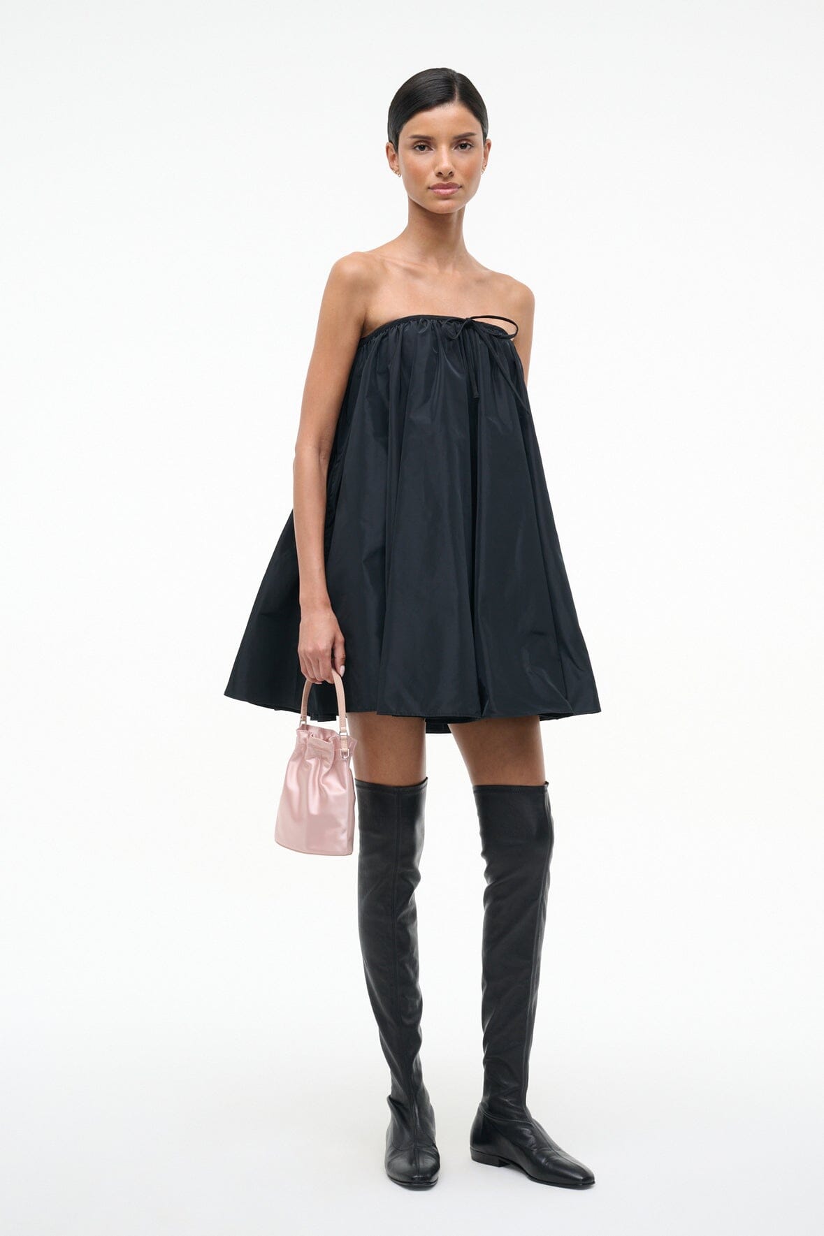 Sofia Dress Black | STAUD Discount