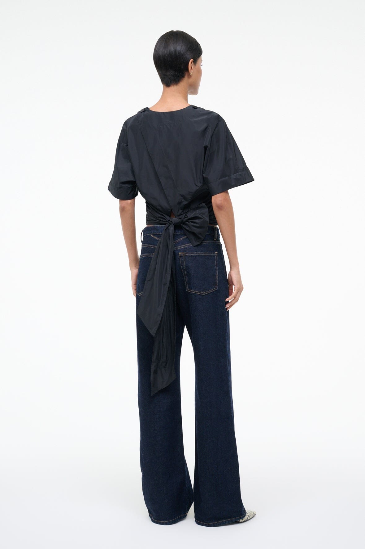 Michelina Top Black | STAUD Featured