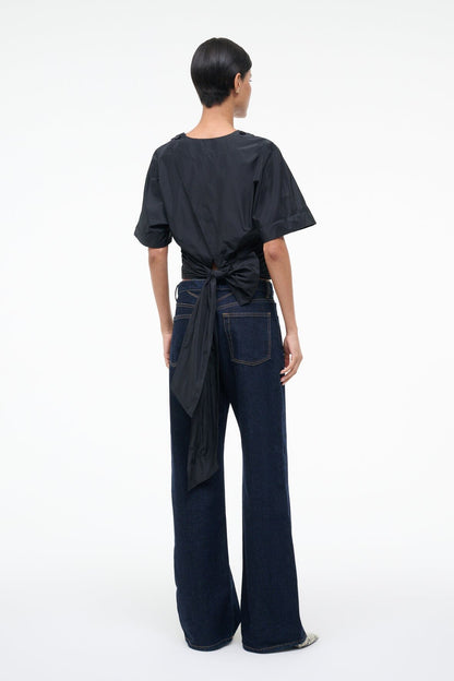 Michelina Top Black | STAUD Featured