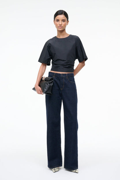 Michelina Top Black | STAUD Featured