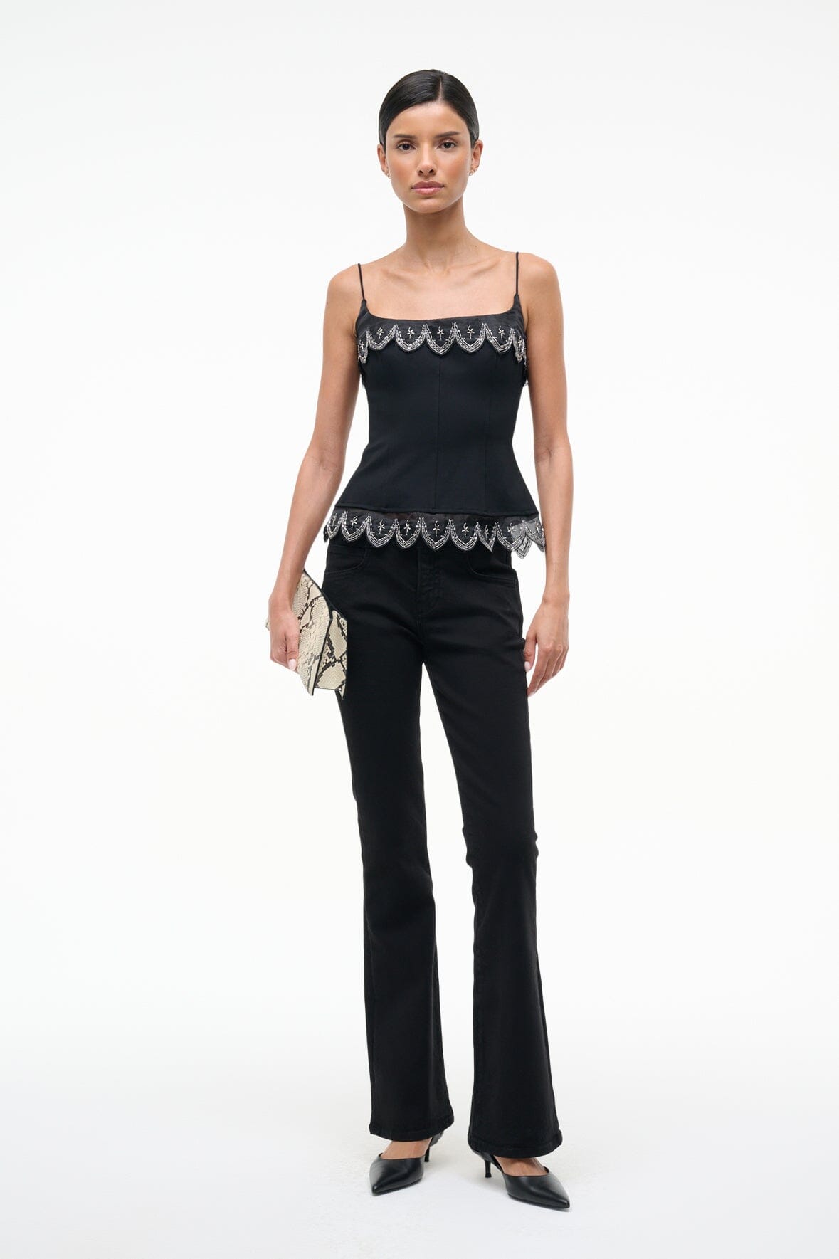 Colette Top Black | STAUD Deals
