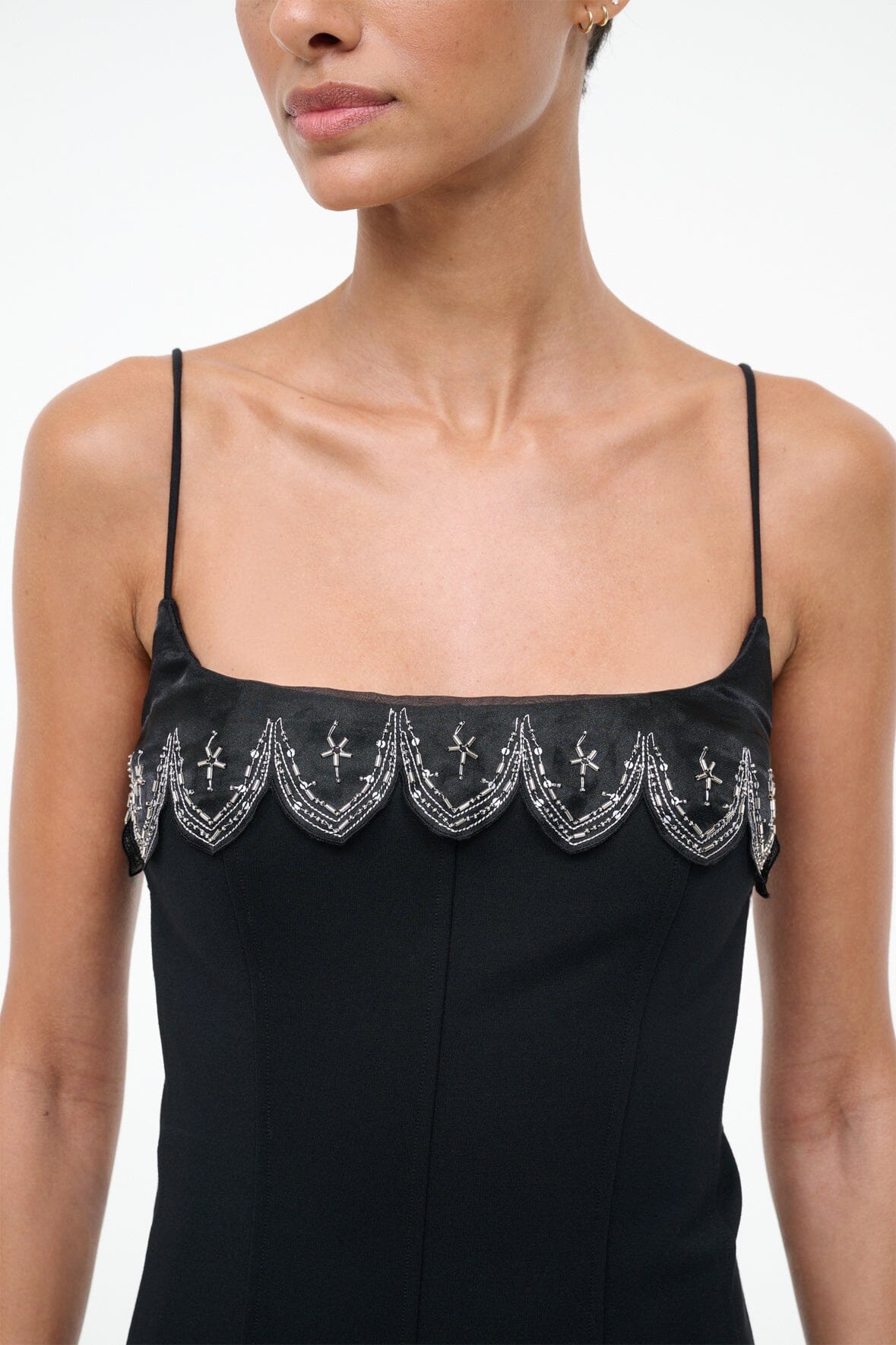 Colette Dress Black | STAUD Hot Sale