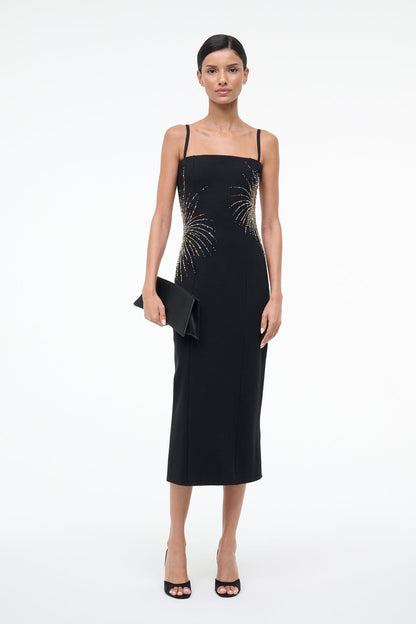 Britney Dress Firework | STAUD Essential