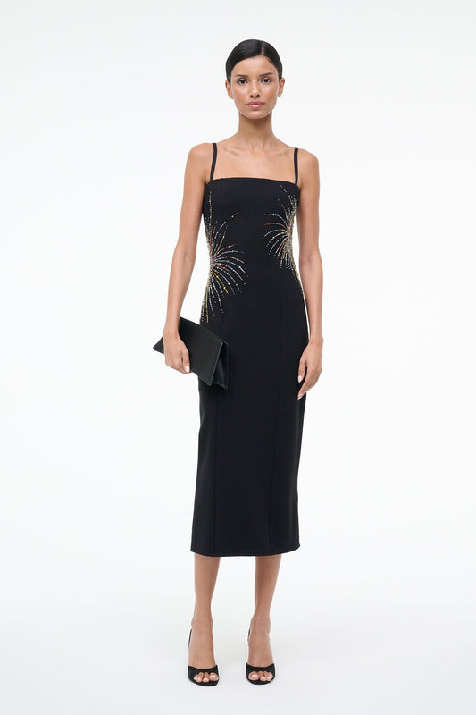 Britney Dress Firework | STAUD Essential
