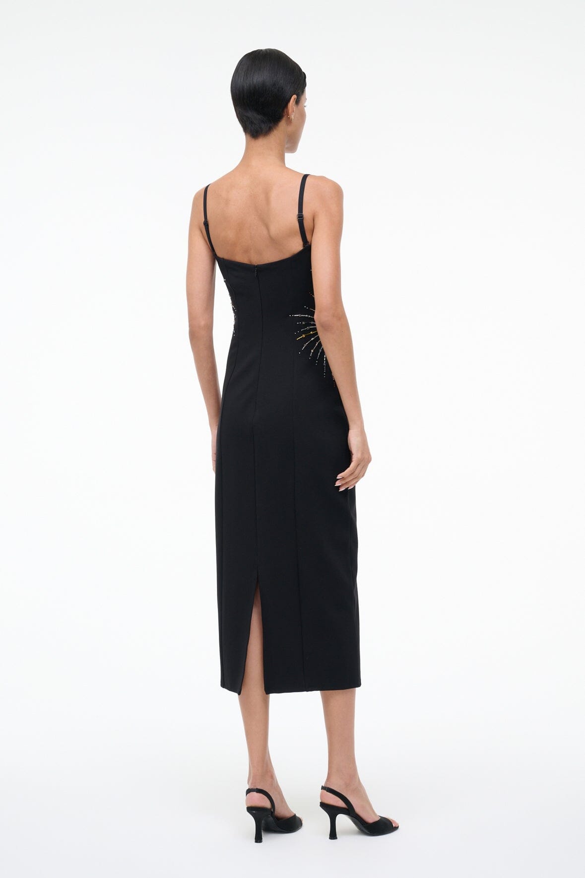 Britney Dress Firework | STAUD Essential
