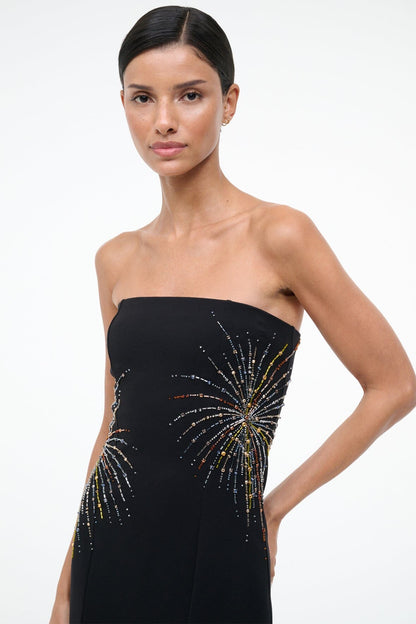 Britney Dress Firework | STAUD Essential