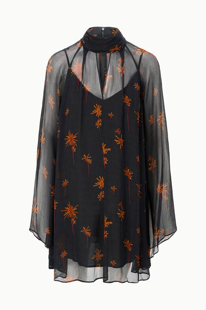 Esther Mini Dress Autumn Night | STAUD Everyday