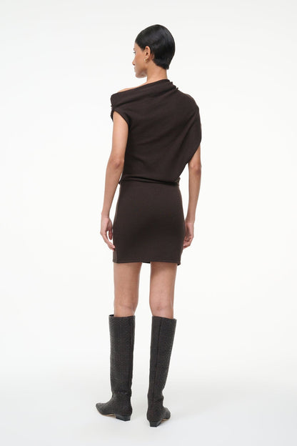 Mabel Mini Dress Earth | STAUD Deals