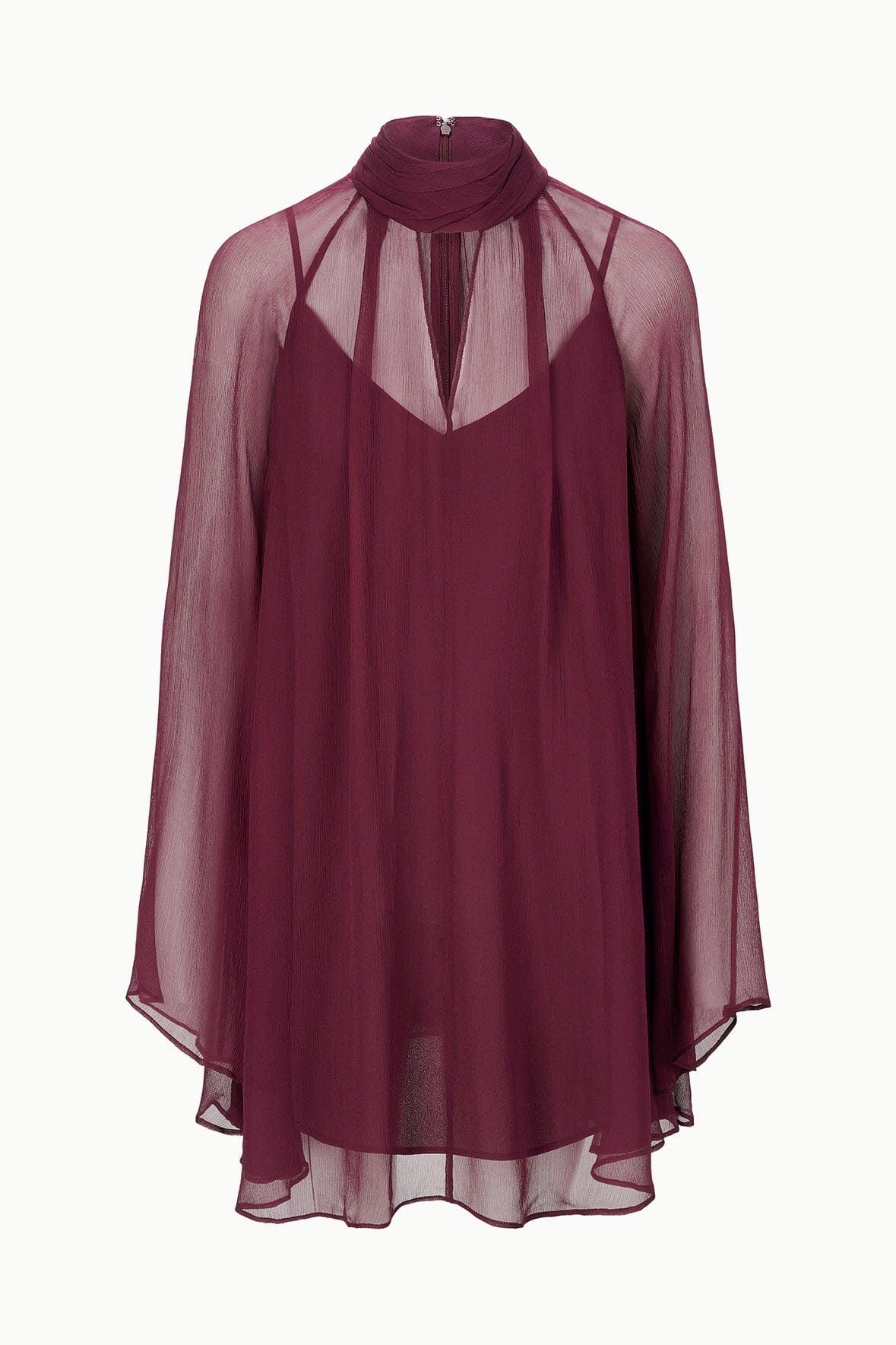 Esther Mini Dress Syrah | STAUD Essential