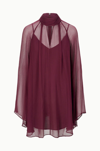 Esther Mini Dress Syrah | STAUD Essential