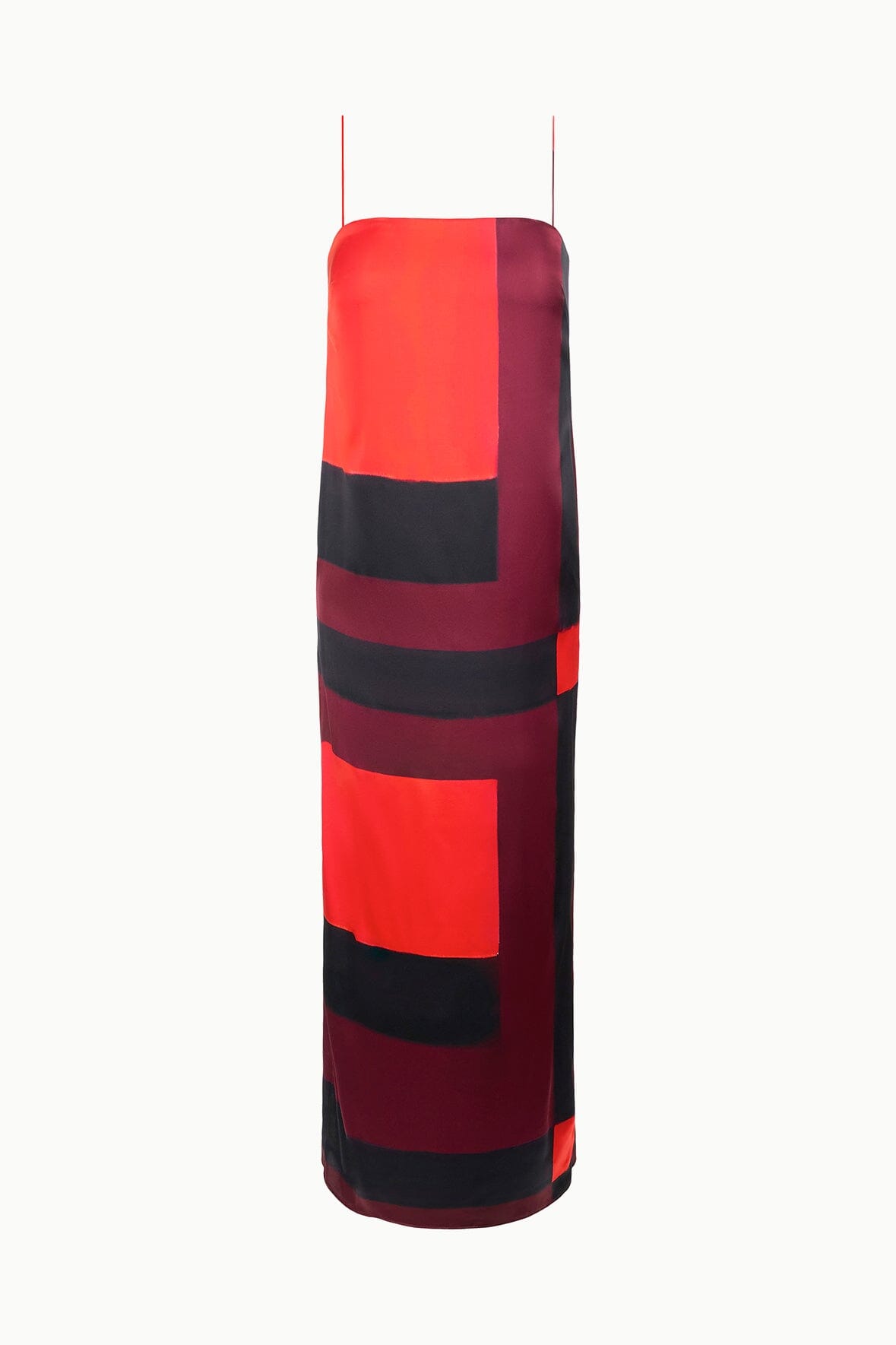 Mae Silk Dress Ruby Prism | STAUD Trending
