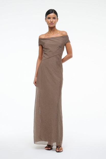 Cheyenne Dress Taupe | STAUD Special Offer