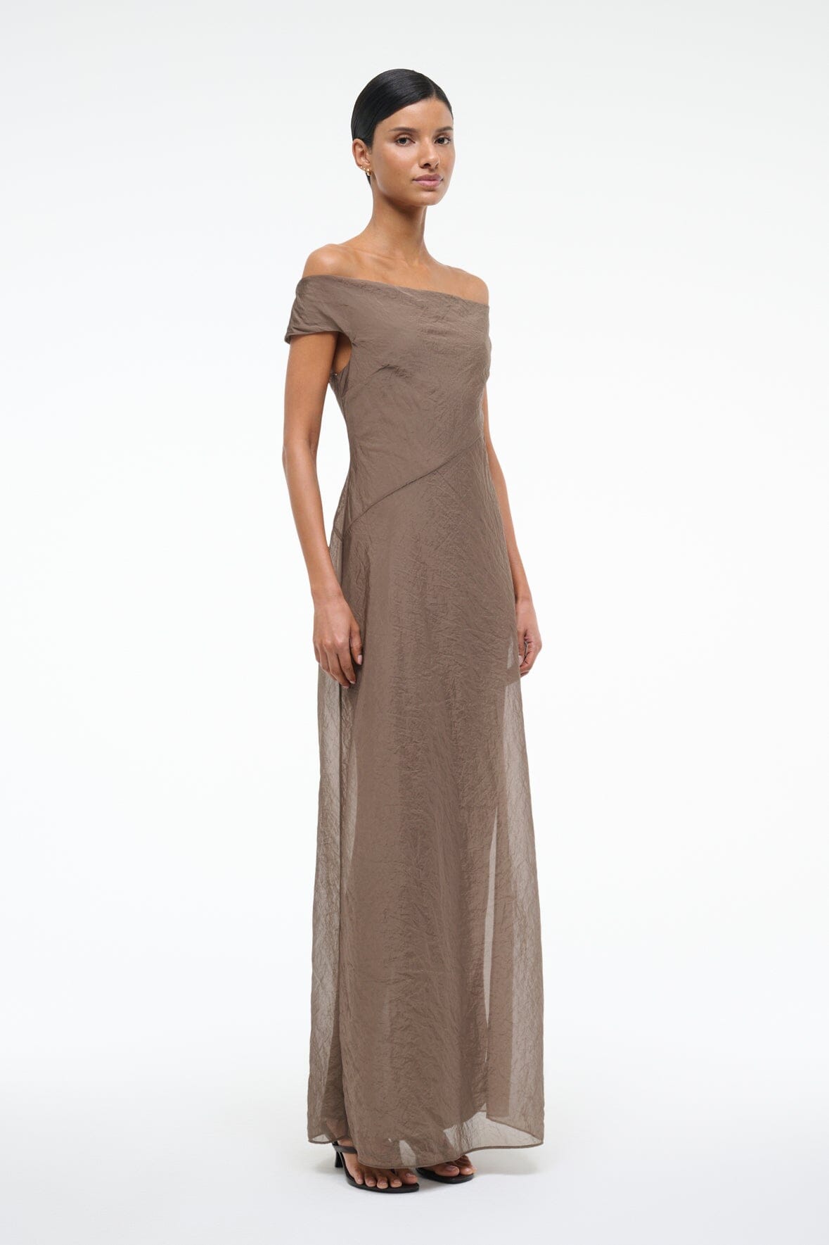 Cheyenne Dress Taupe | STAUD Special Offer
