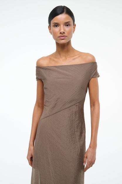 Cheyenne Dress Taupe | STAUD Special Offer