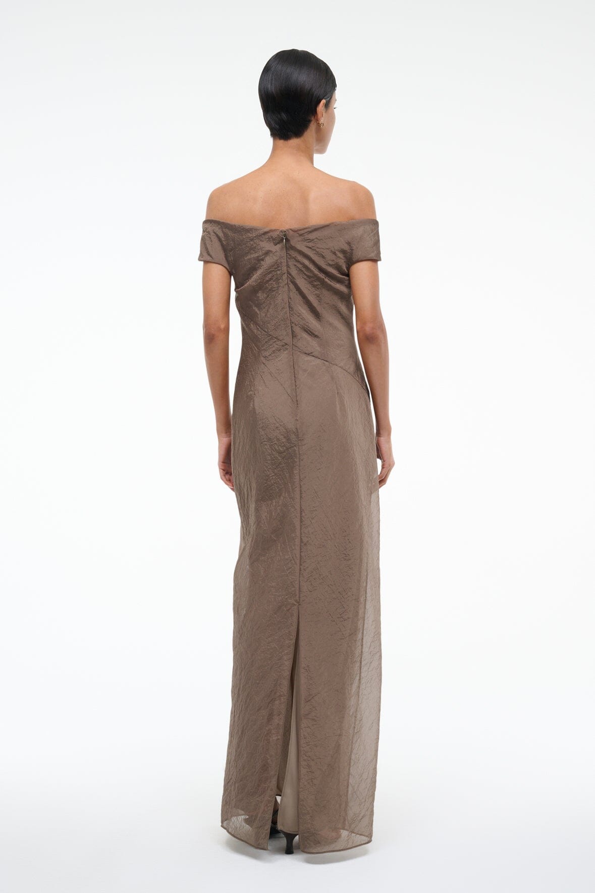 Cheyenne Dress Taupe | STAUD Special Offer