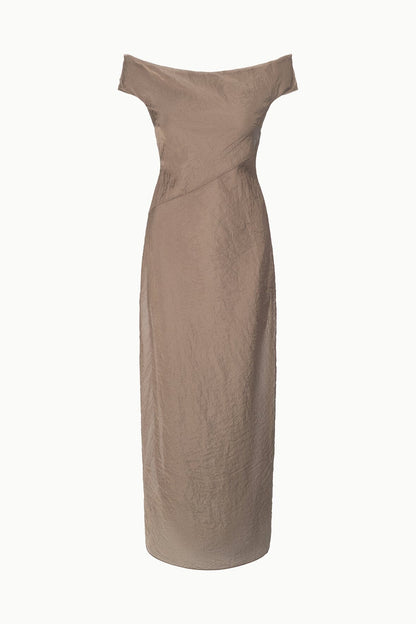 Cheyenne Dress Taupe | STAUD Special Offer