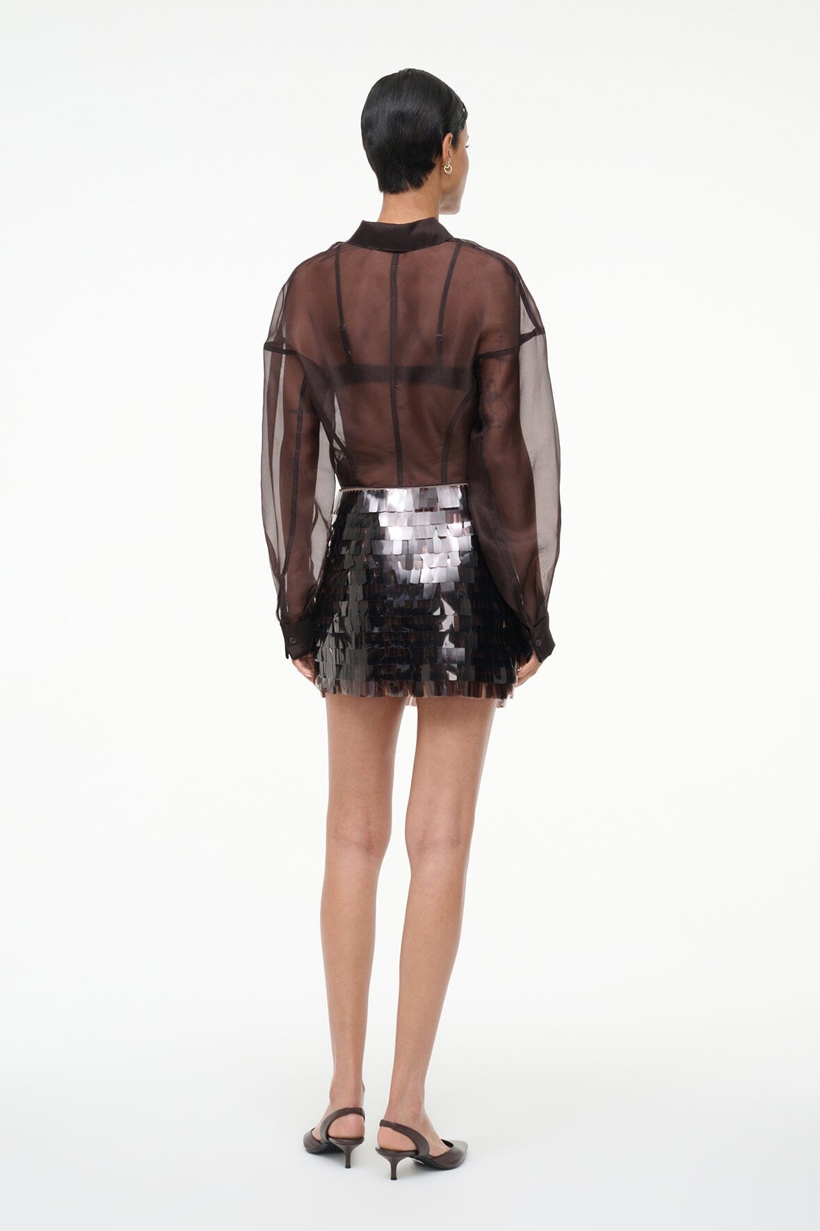 Max Skirt Earth | STAUD Best Seller