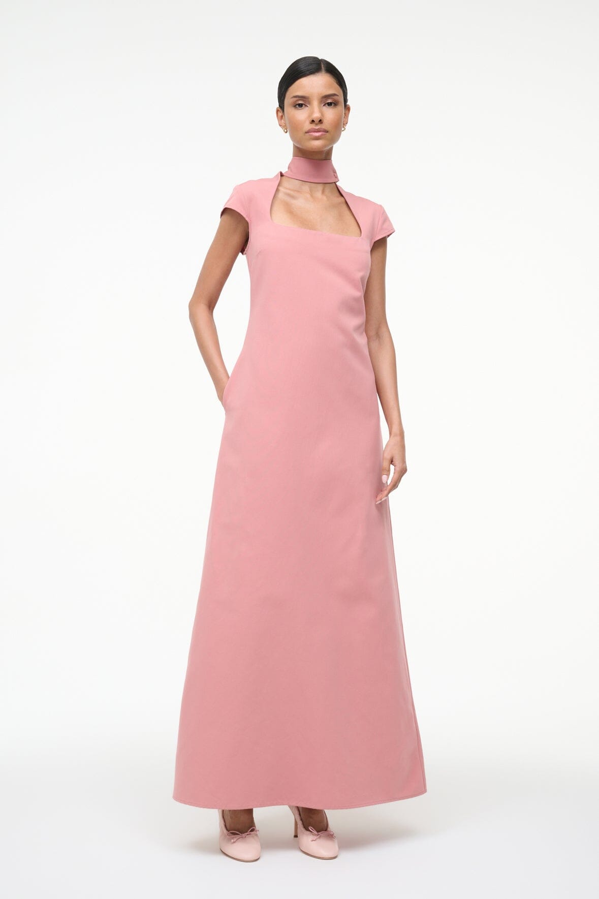 Ingrid Dress Rosewater | STAUD Top Pick