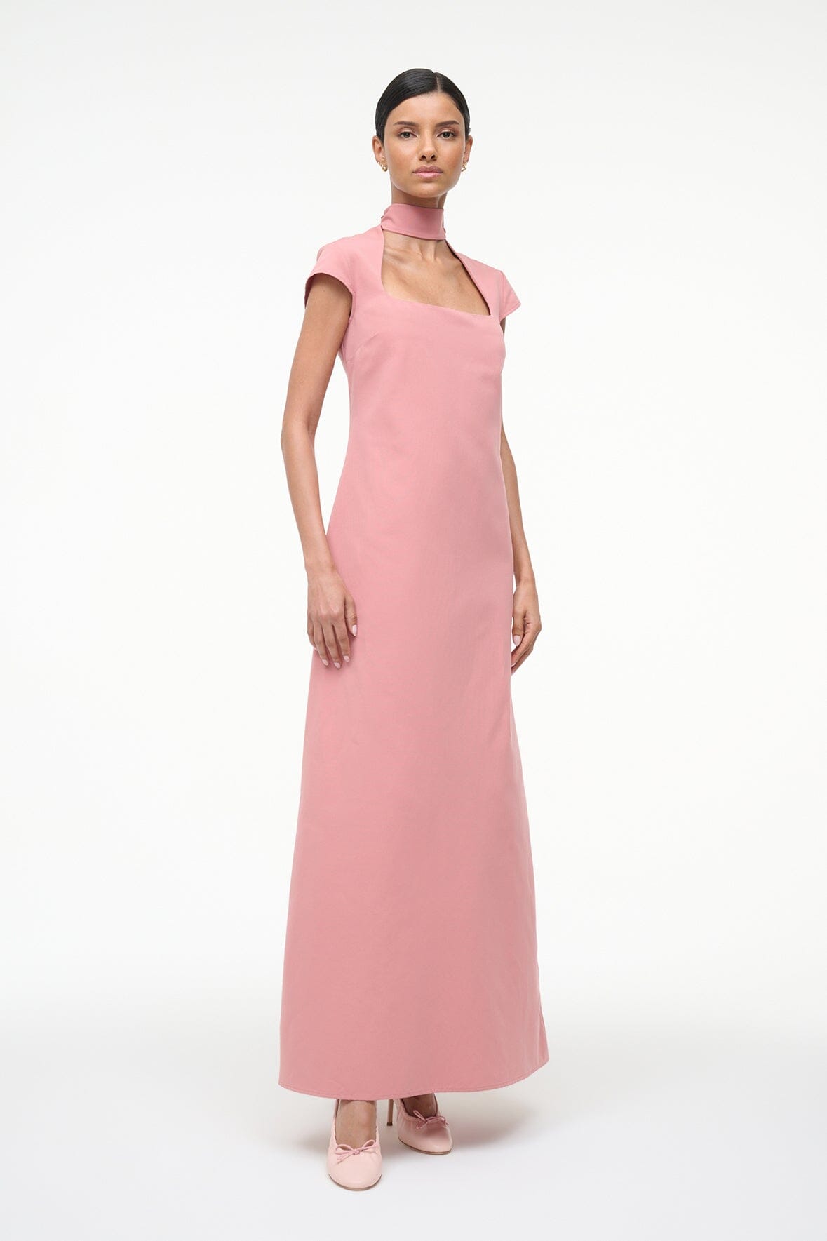 Ingrid Dress Rosewater | STAUD Top Pick