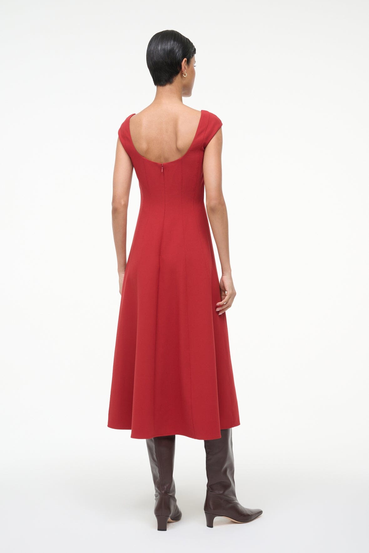 Charlotte Dress Rouge | STAUD Featured