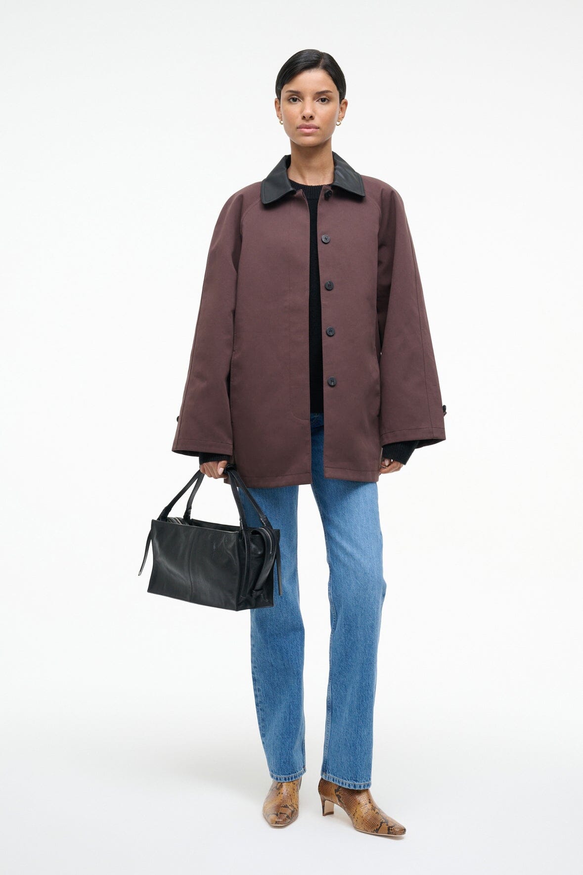 Jonah Jacket Earth | STAUD Value