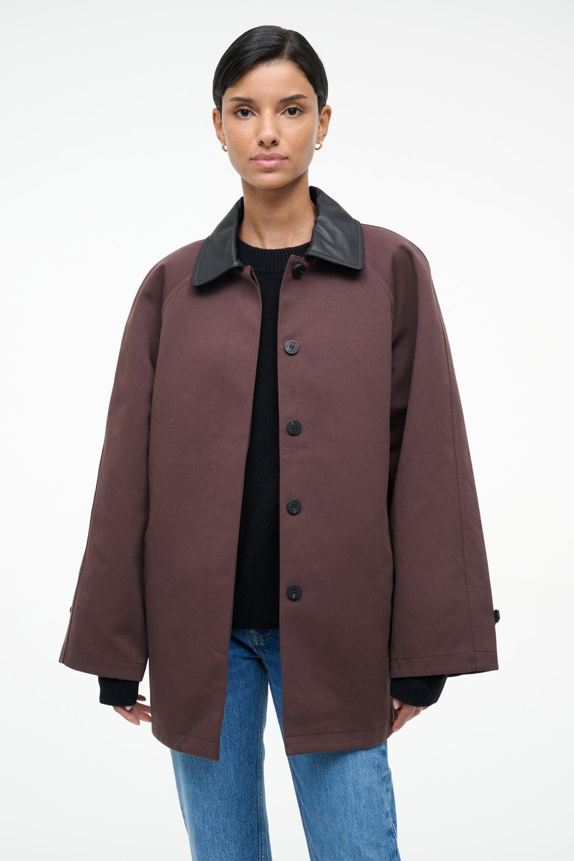 Jonah Jacket Earth | STAUD Value