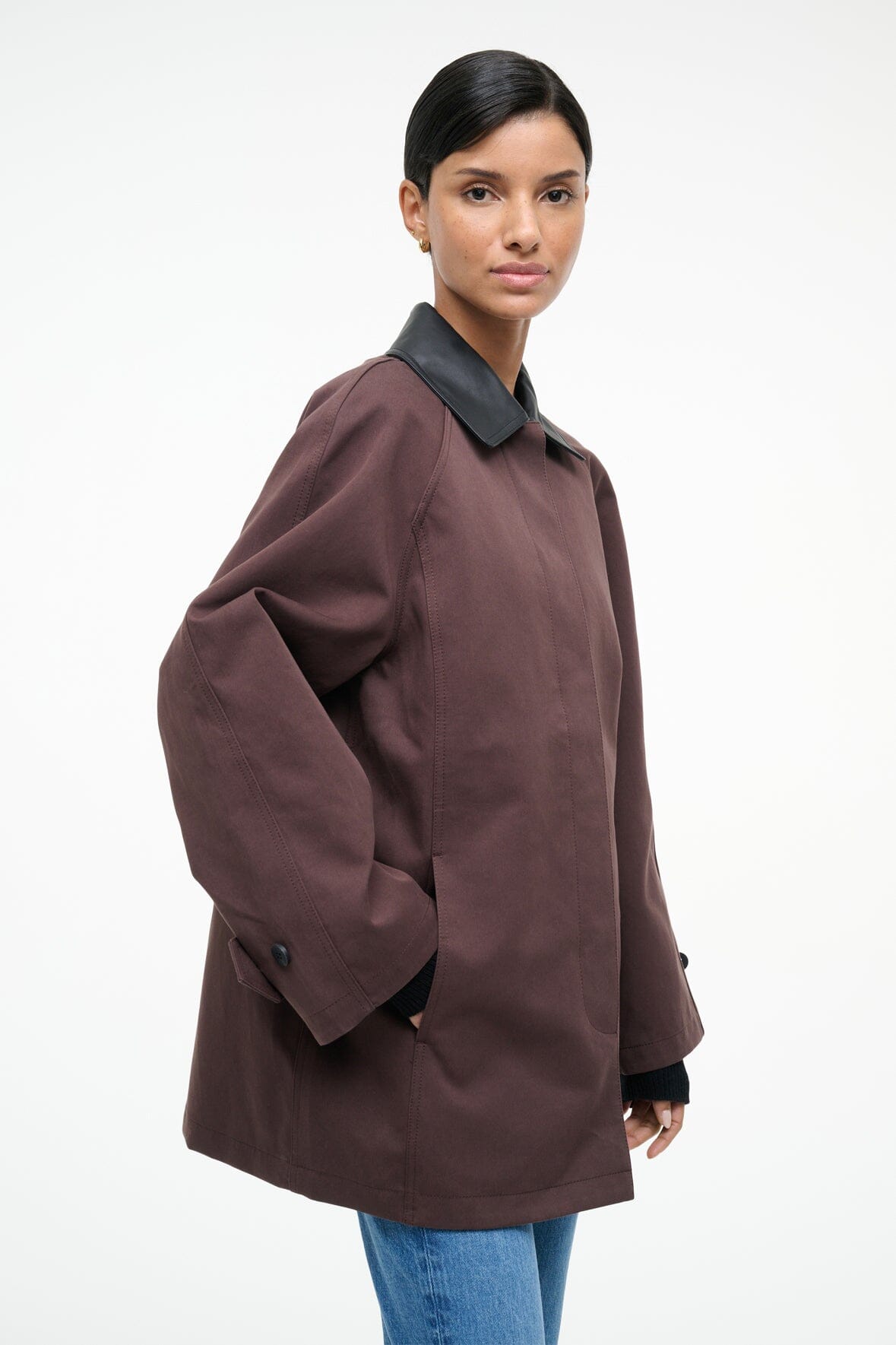 Jonah Jacket Earth | STAUD Value