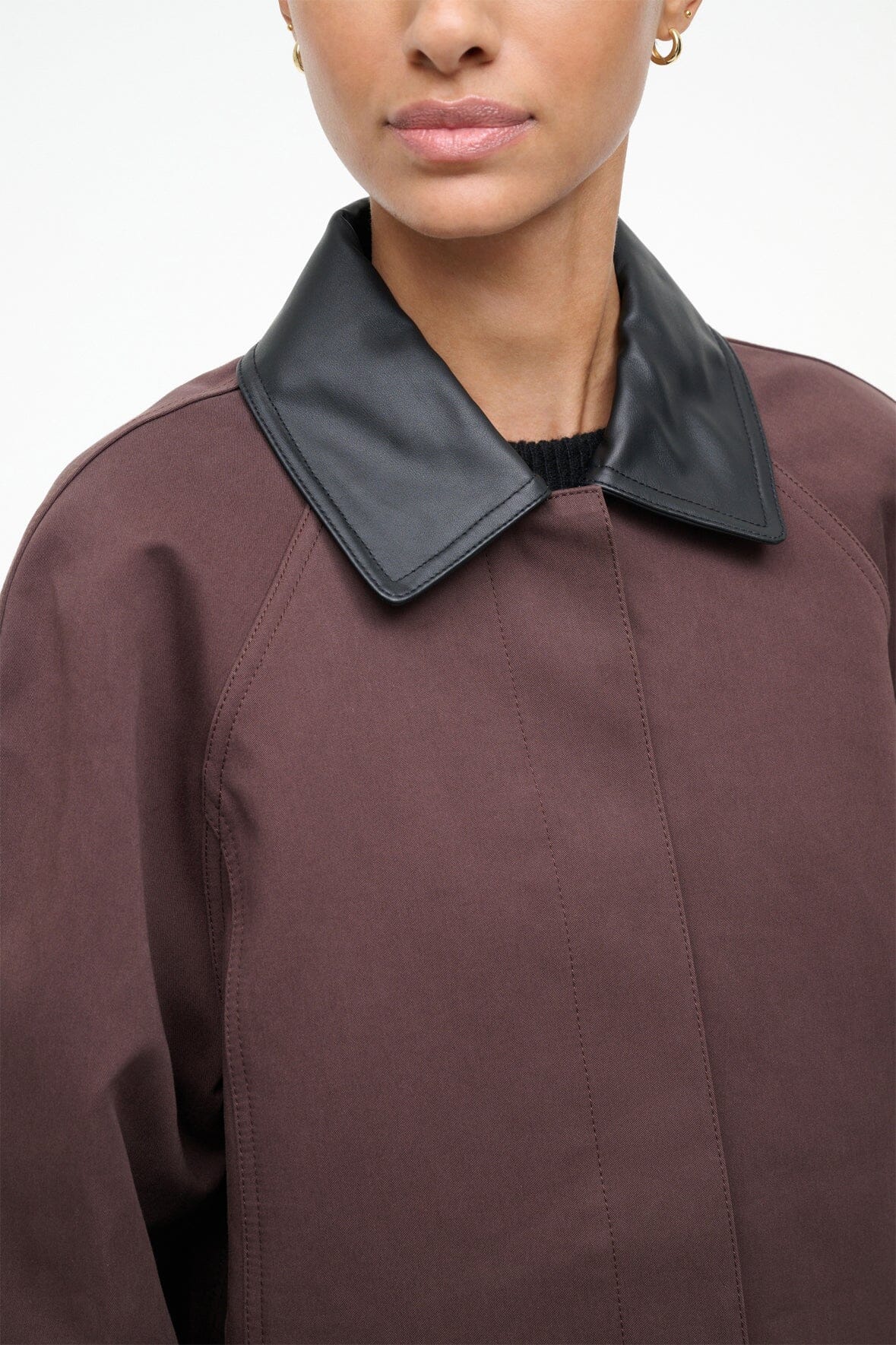 Jonah Jacket Earth | STAUD Value
