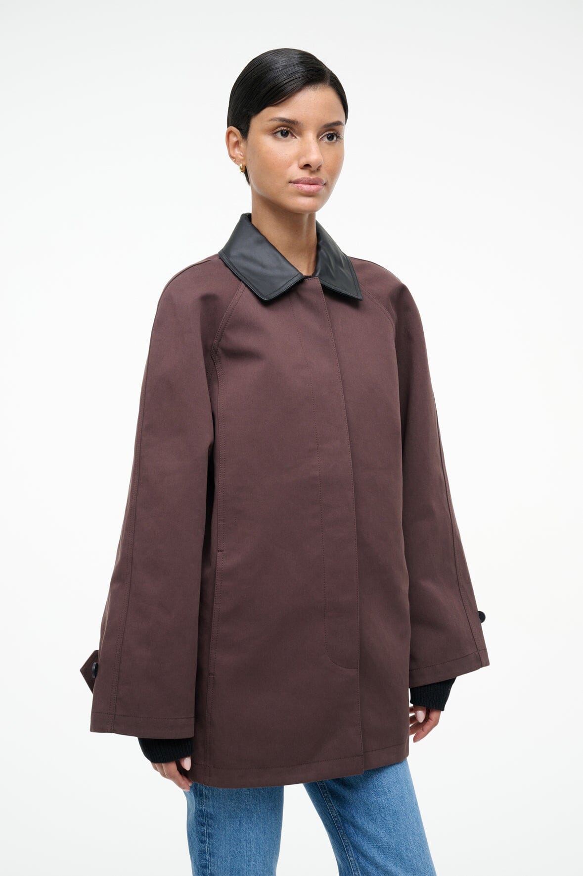 Jonah Jacket Earth | STAUD Value