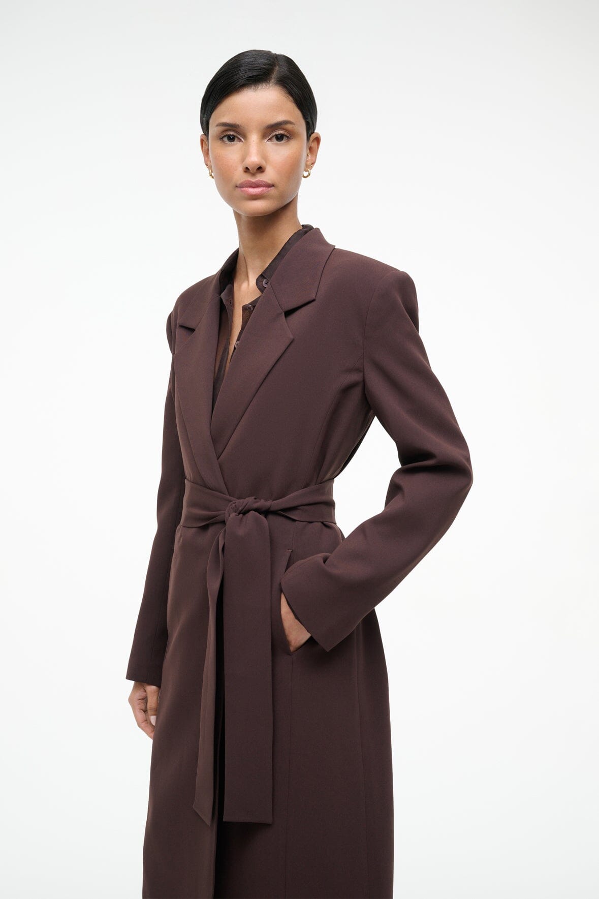Jolene Jacket Earth | STAUD Trending