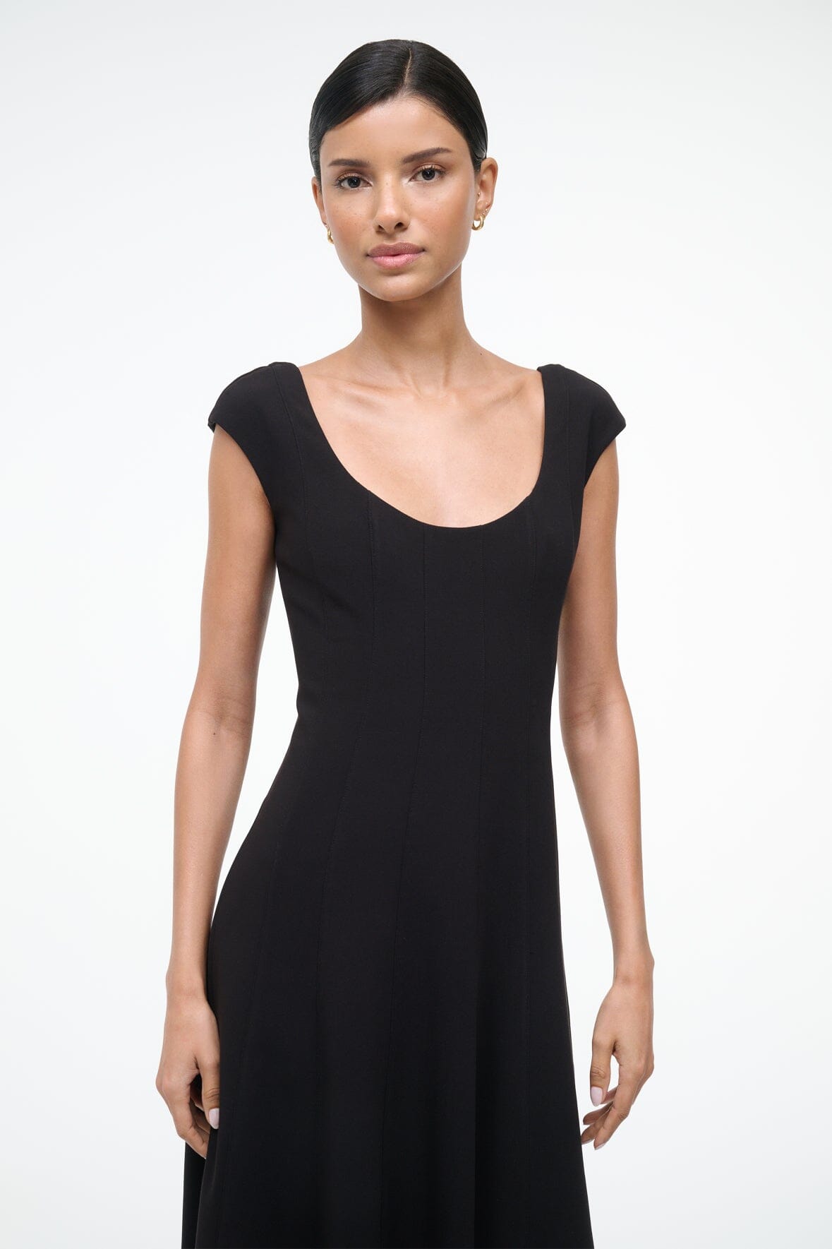 Charlotte Dress Black | STAUD Latest