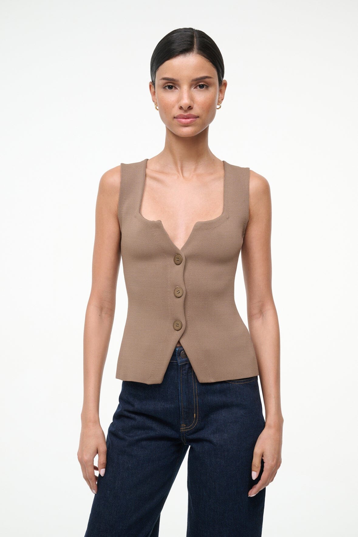 Marisa Top Taupe | STAUD Trusted