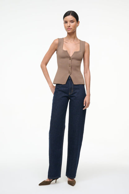 Marisa Top Taupe | STAUD Trusted