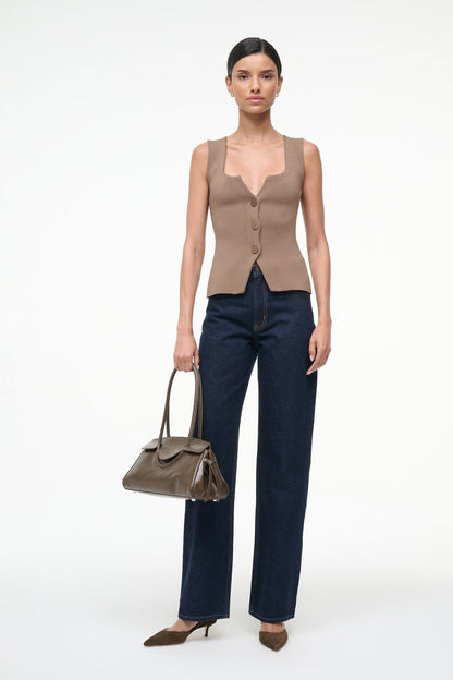 Marisa Top Taupe | STAUD Trusted