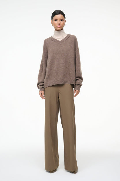 Doris Cashmere Sweater Truffle | STAUD Recommended