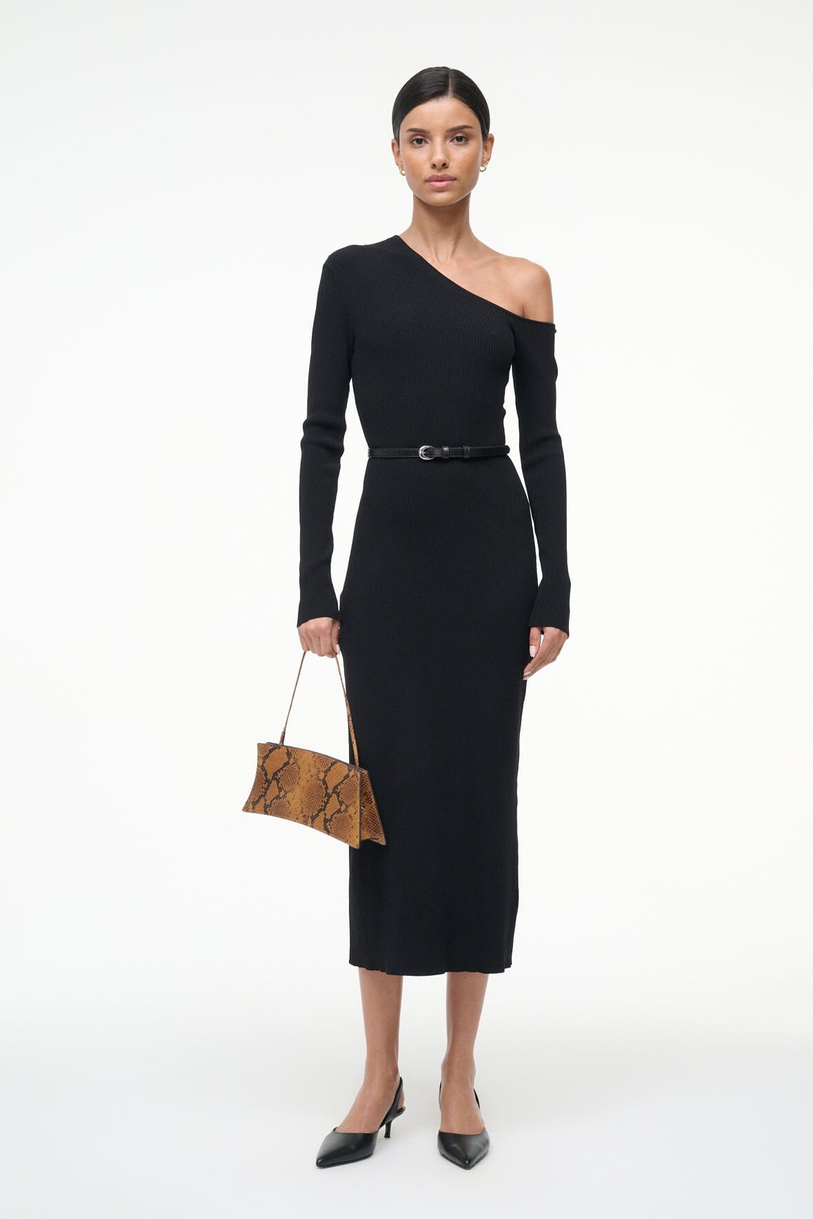 Lois Dress Black | STAUD Classic