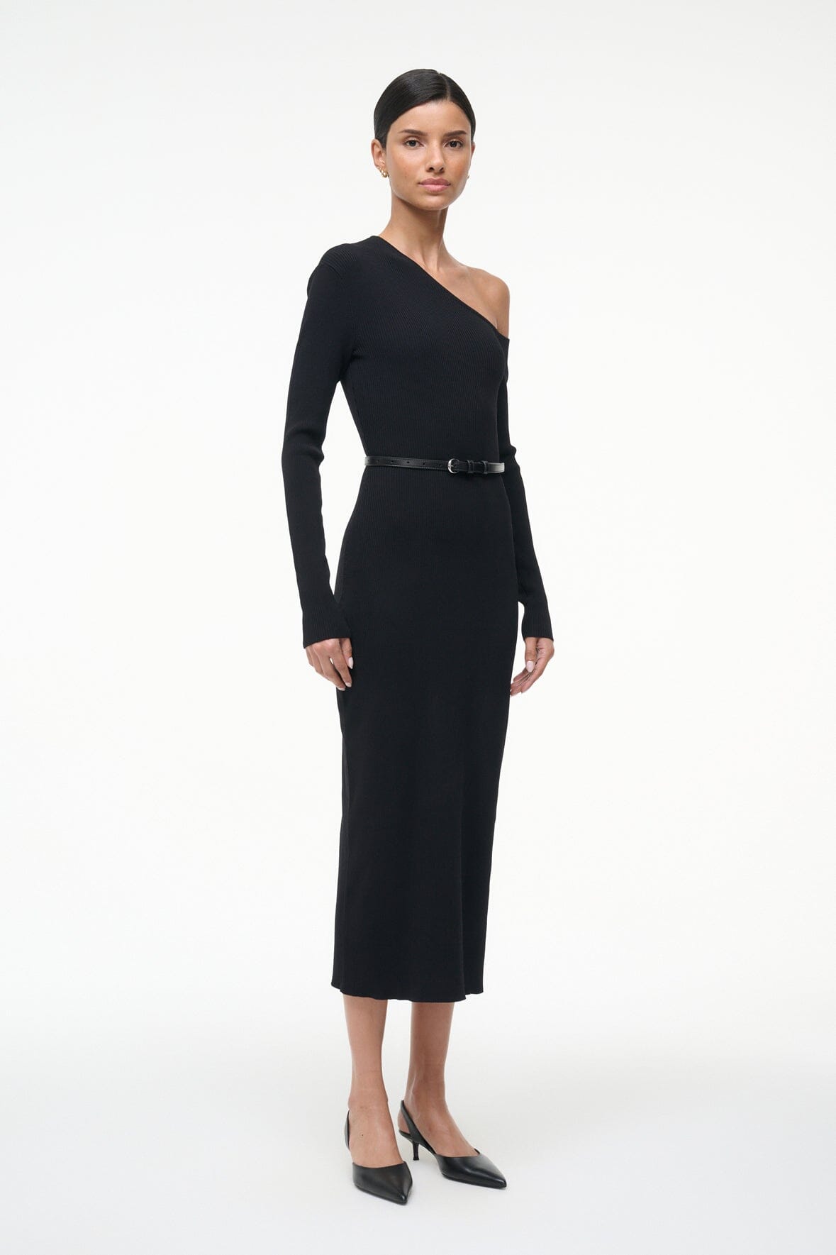 Lois Dress Black | STAUD Classic