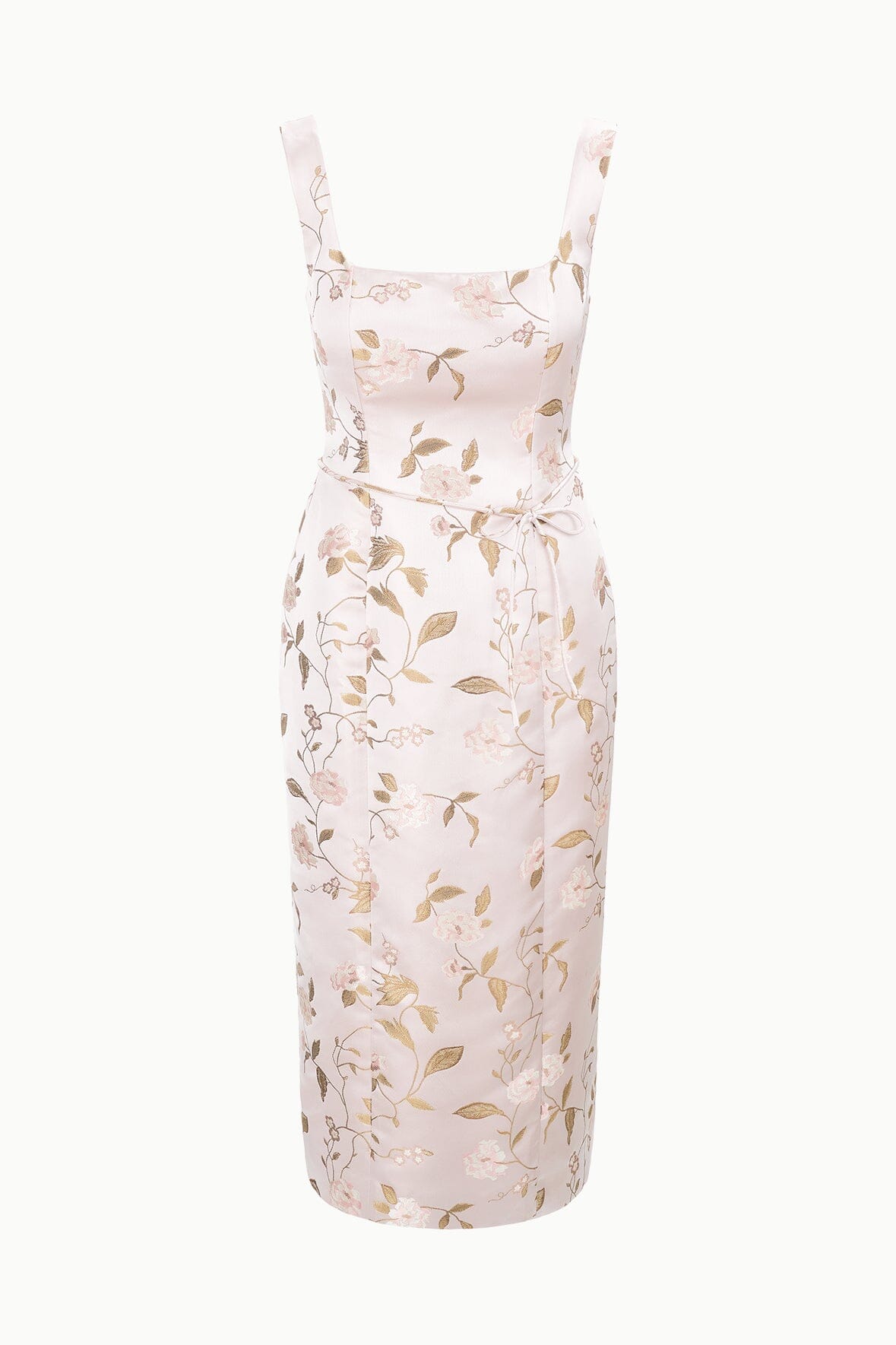 Zoe Dress Rose Garden | STAUD Best Seller