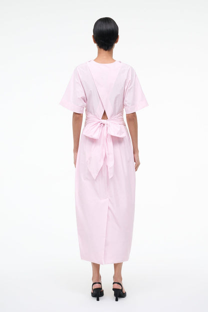Michelina Dress Puff Pink | STAUD Essential
