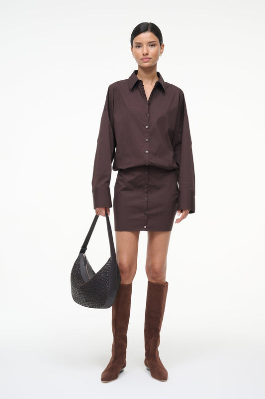 Cynthia Dress Earth | STAUD Customer Favorite