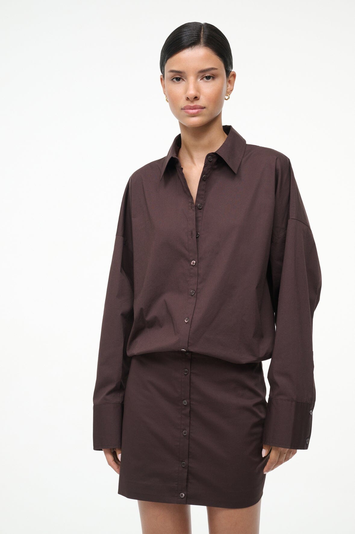 Cynthia Dress Earth | STAUD Customer Favorite