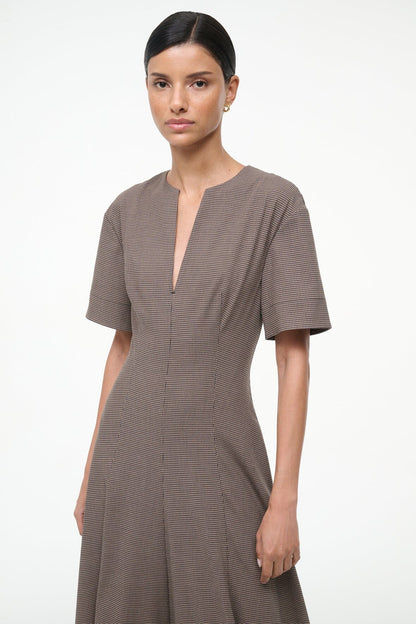Frances Dress Houndstooth | STAUD Hot Sale