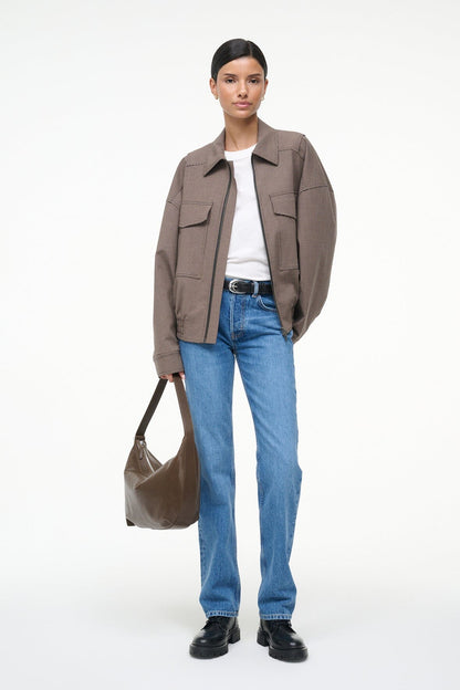 Eugene Jacket Houndstooth | STAUD Top Pick