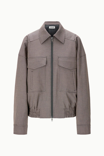 Eugene Jacket Houndstooth | STAUD Top Pick