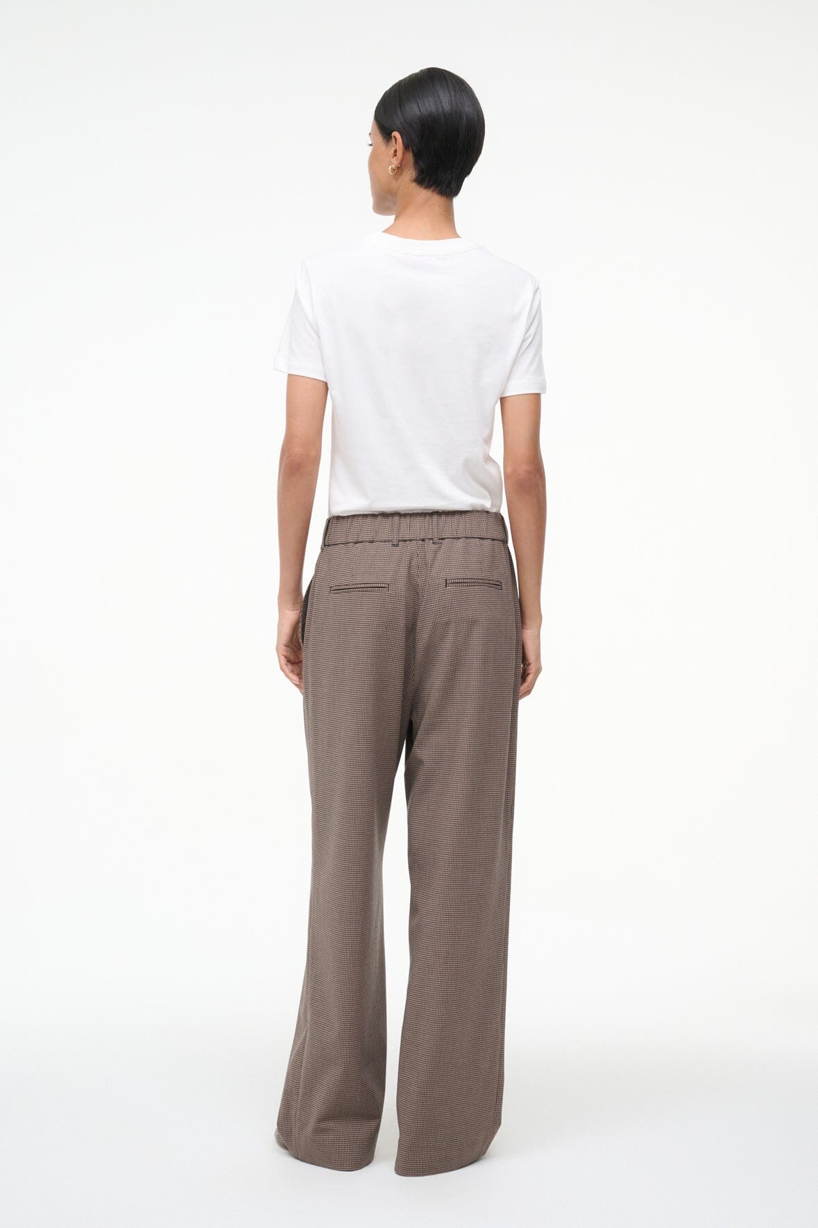 Jerome Pant Houndstooth | STAUD Best Seller