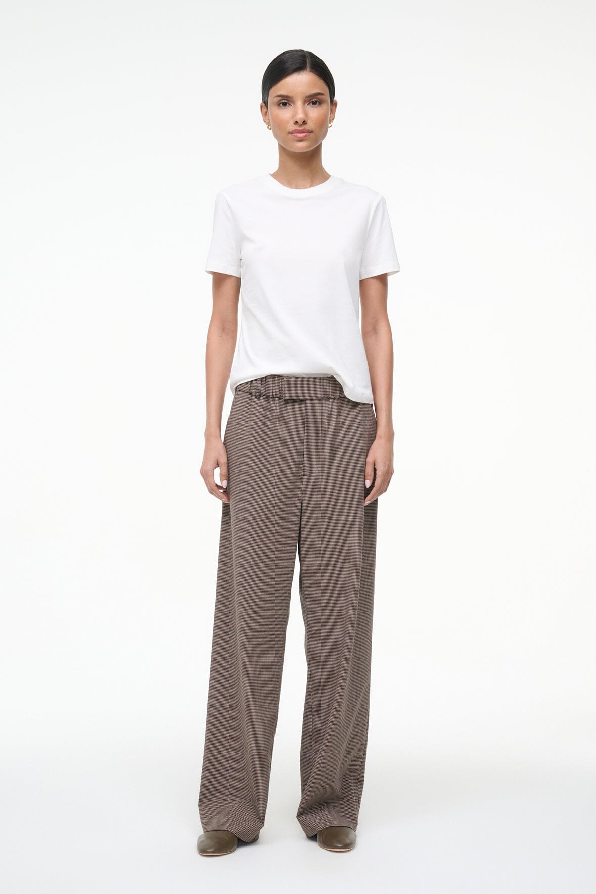 Jerome Pant Houndstooth | STAUD Best Seller