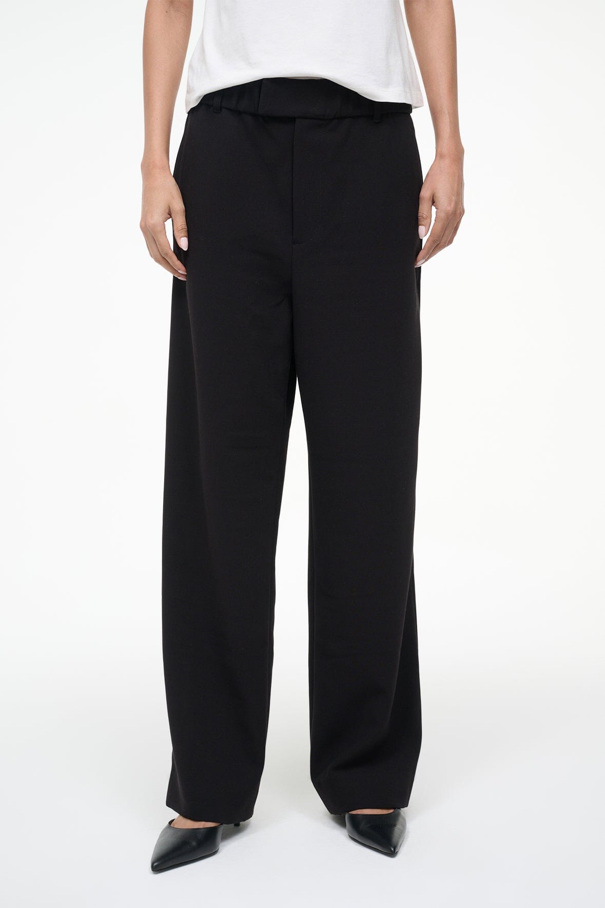 Jerome Pant Black | STAUD Best Seller