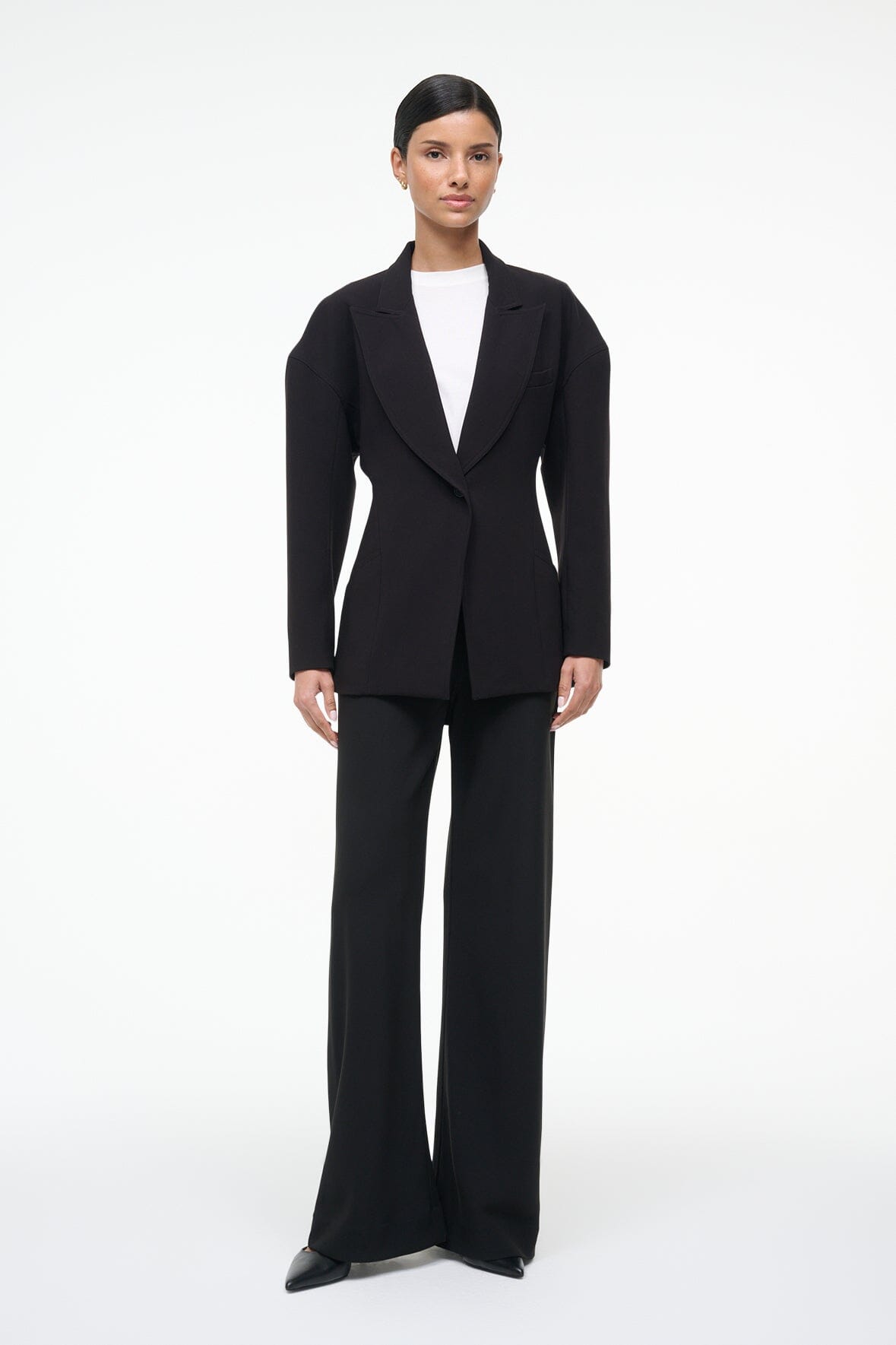 Cole Blazer Black | STAUD Great Value