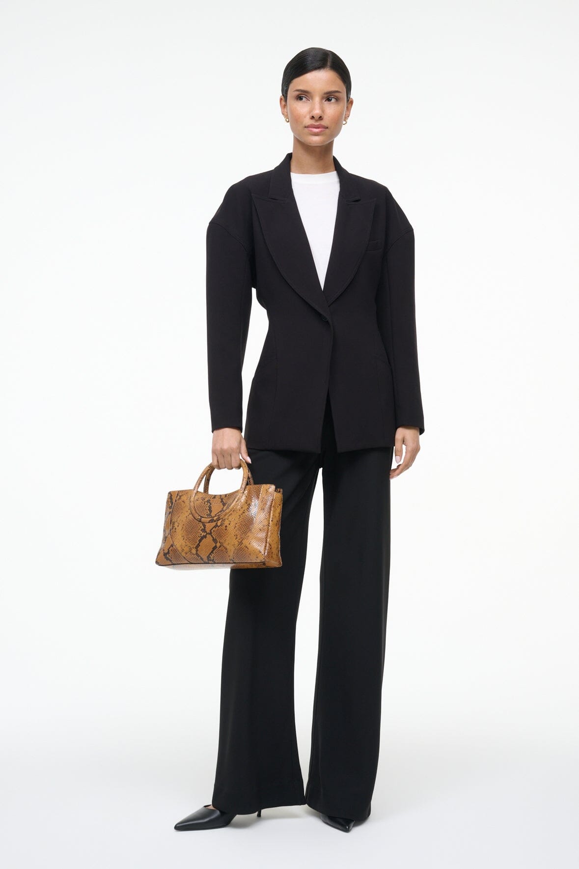 Cole Blazer Black | STAUD Great Value